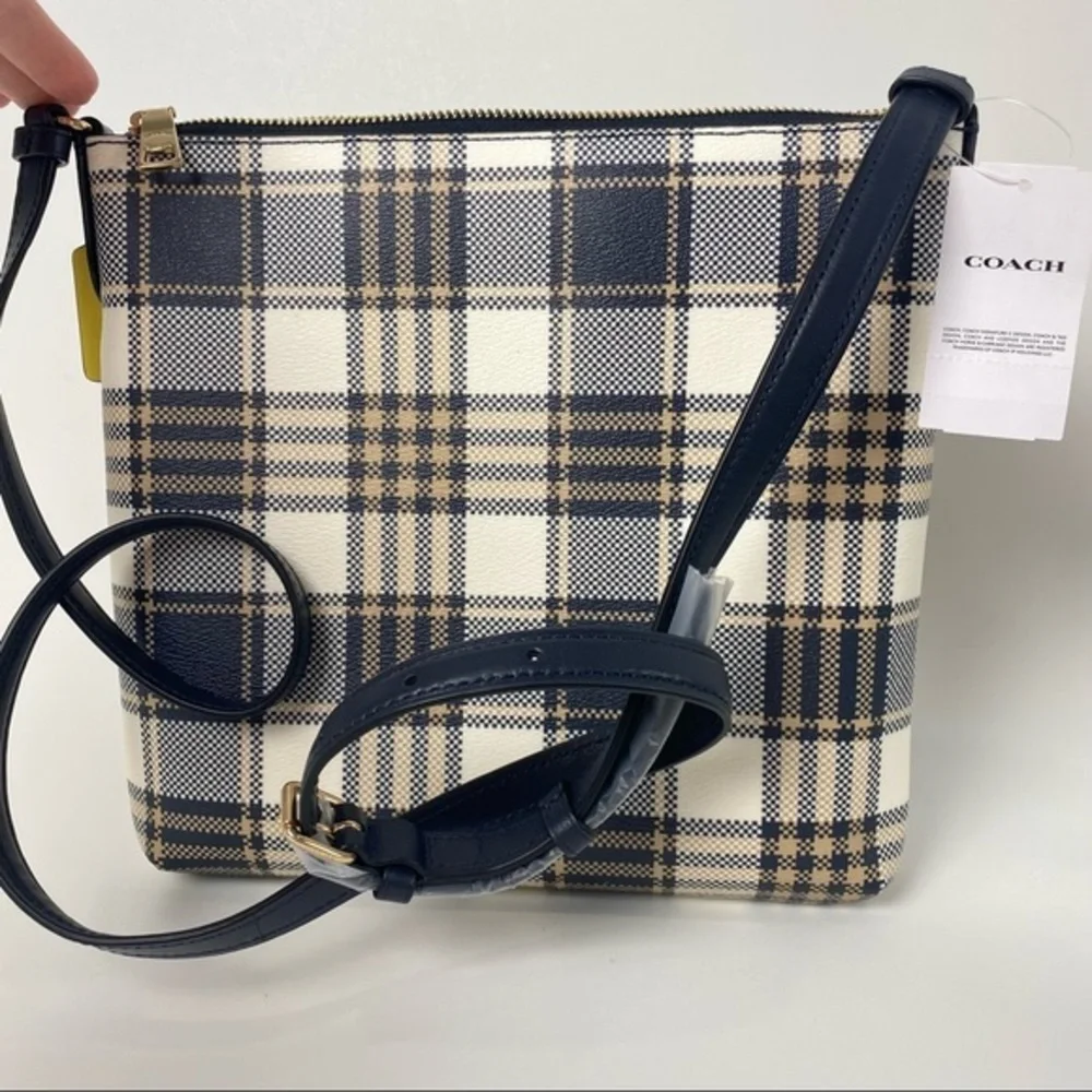 Coach Handbag Rowan File Crossbody Bag With Matching Wristlet Wallet set - Picture 5 of 14